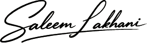 Saleem Lakhani Signature